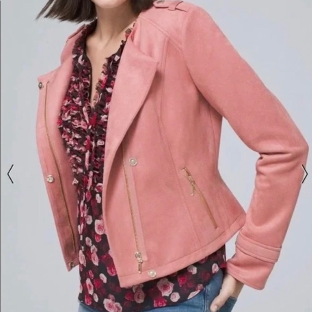 White House Black Market / NWT / Suede Jacket